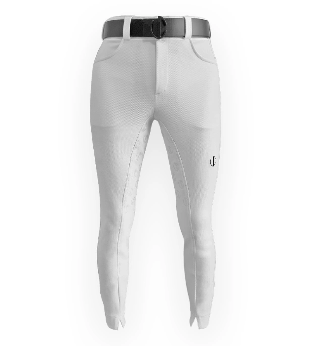 VC Wear Calça Equestre Branca Masculina 3