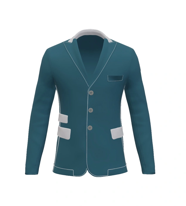 Casaca de hipismo masculina moderna personalizada infantil